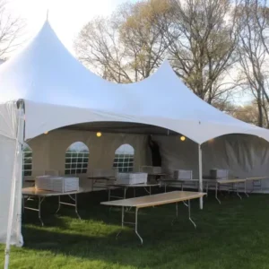 Hp2030 20x30ft Four-Season Aluminum Alloy Frame PVC Fabric Quick Automatic Opening Double Layer