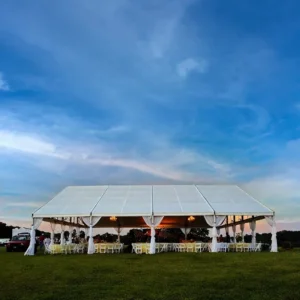 Huge Luxury Decorated Wedding Tent with White and Transparent PVC Fabric 15*20m 20*30m