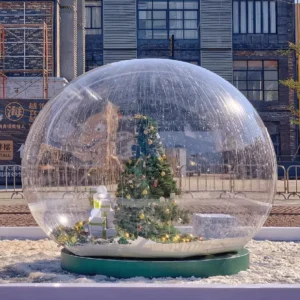 Human Size Inflatable Snow Globe for Decoration