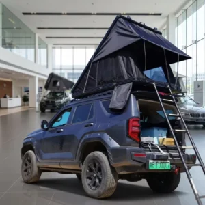 Hydraulic Automatic SUV Rooftop Tent for Outdoor Car Camping, Hardtop, Aluminum Alloy