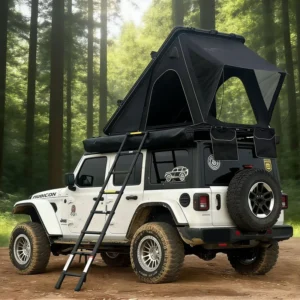 Hydraulic Quick opening Triangular shaped Roof Tent Car Camping One person Four season Waterproof 3000mm Hard shell Vehicle
