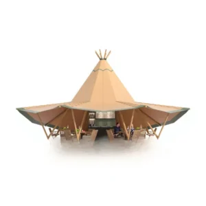 Indian-style Summer Campsite Tent Outdoor Camping Large Straw Hat Scenic-area Reception Restaurant Supplies TP Canopy