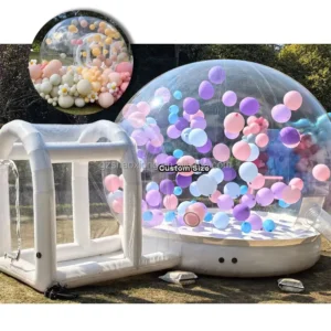 Indoor Outdoor Inflatable Bounce Bubble House Kid Party Event Castle Bounce Dome Tent Inflatable Balloon House Transparent Tent