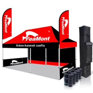 Industrial Commercial Gazebo Tent 3 X 6 with Sidewall for Europe Market Trade Show Tent