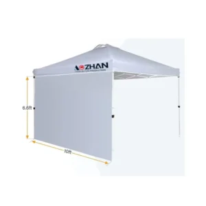 Industrial Commercial Gazebo Tent 3 x 6 with Sidewall for Trade Shows