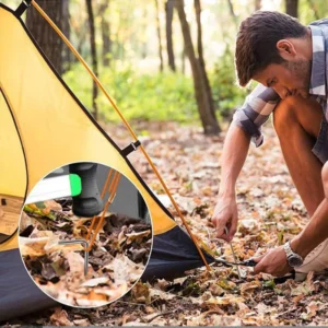 Industrial Grade Zinc Alloy L Type 7-Shaped Tent Nails PY Origin Type Other for Camping Outdoor Use
