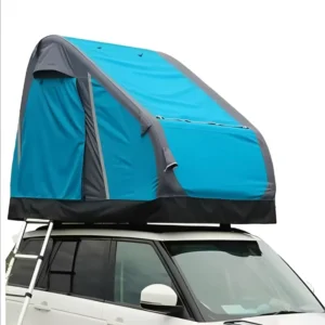 Inflatable 420D Oxford Double-Layer Four-Season Waterproof Rooftop Tent with 800W Air Pump