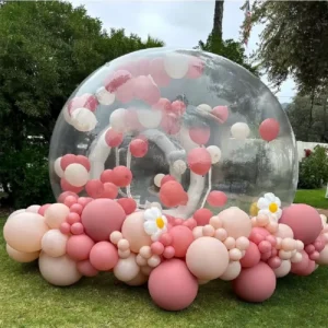 Inflatable Bubble House Dome Tent with Tunnel for Party