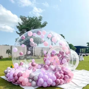 Inflatable Bubble Tent Commercial Grade PVC Clear Igloo Dome Customized Size Outdoor Wedding Party Bubble House for Kids Adults