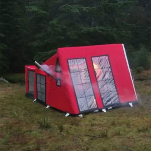Inflatable Camouflage Roof Tent, Automatic Opening, Thickened, Rainproof, for Family Camping