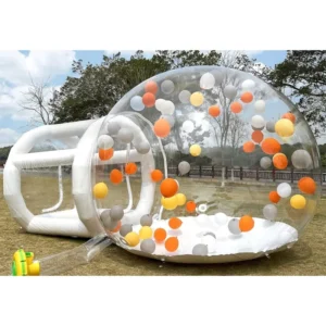 Inflatable Clear Bubble Camping Dome Tent for Kids, Rental Use