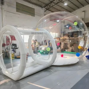 Inflatable Clear Bubble Dome Tent for Kids Party with Blower