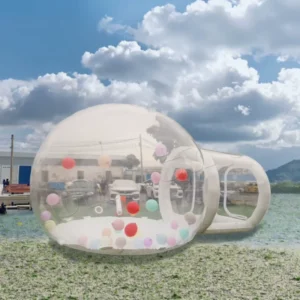 Inflatable Clear Bubble House Webbing Tent for Events and Parties, Kids and Adults