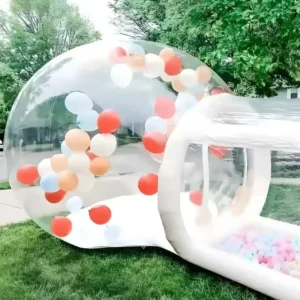 Inflatable Clear Dome Kids Bouncy Tent Balloon Bubble Tent Ball Tent