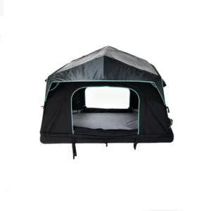Inflatable Hard Shell Rooftop Tent 1-2 Person Oxford Fabric Waterproof Four-season Thickened Lightweight Quick Camping Tent