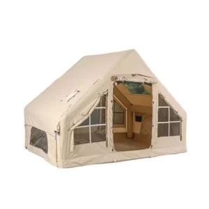 Inflatable House Tent with Air Pump, Waterproof Outdoor Camping Tent