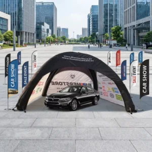 Inflatable Outdoor Car Exhibition Trade Show Booth Tent for Advertising
