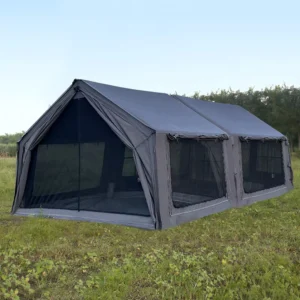 Inflatable Oxford Fabric Camping Tents Heavy Duty Waterproof Four-season Quick Automatic Opening Family Outdoor