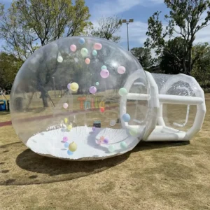 Inflatable PVC Clear Igloo Dome Bubble Tent Outdoor Wedding Party for Kids and Adults
