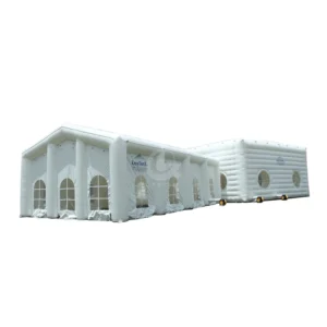 Inflatable Party Tent Canopy Quadrangle Pneumatic Tent for Wedding Party