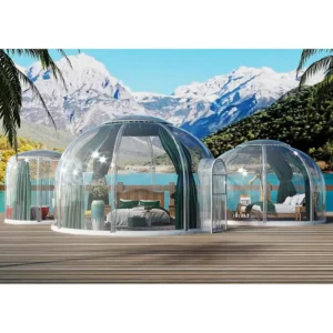 Inflatable Pop-Up Camping Bubble Tent, Customizable