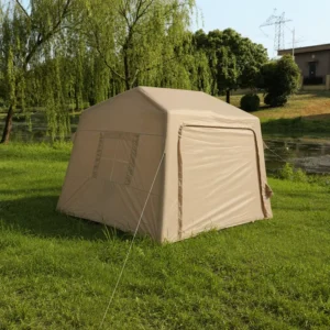 Inflatable SUV Tailgate Tent 210D Oxford Fabric 380x230cm Car Rear Camping House High Strength PVC Air Column Portable
