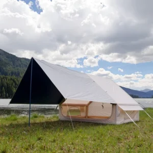 Inflatable Safari Tent Waterproof Outdoor Glamping Shelter for Luxury Camping Resort Project Custom Size Available