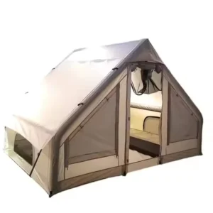 Inflatable Safari Tent Waterproof Outdoor Glamping Shelter for Luxury Camping Resort Project OEM Supplier