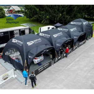Inflatable Spider Tent for Motorsport Rally and Racing