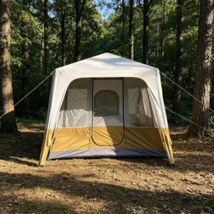 Inflatable Tent Outdoor Camping Tent Oxford Fabric Rainproof One Room One Living Room Living Family Large Camping Tent