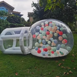 Inflatable Transparent Air Dome Bubble House Tent for Outdoor Weddings and Parties