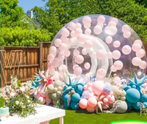 Inflatable Transparent Bubble House Clear Dome Tent for Glamping Camping Resort Hotel Backyard Party
