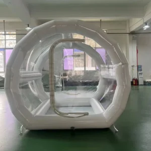 Inflatable Transparent Bubble House Dome Tent Single Tunnel Camping