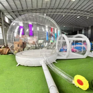Inflatable Transparent Bubble House Trampoline Tent with Dome for Adults and Kids Parties
