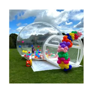 Inflatable Transparent Bubble Tent for Camping, Clear