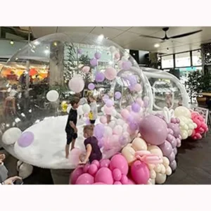 Inflatable Transparent Dome Single Tunnel Bubble Tent Bubble House Oxford PVC Material