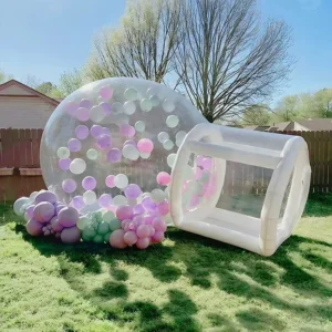 Inflatable Transparent Dome Tents for Outdoor Parties and Weddings