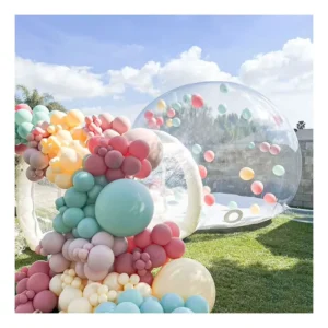 Inflatable Transparent PVC Bubble Dome Tent with Balloon