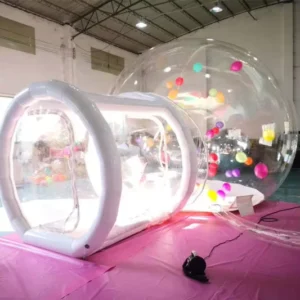 Inflatable Transparent PVC Bubble House with Jumper for Outdoor Commercial Use