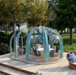Inflatable Transparent PVC Bubble Tent PC Party Garden Glamping Tent House