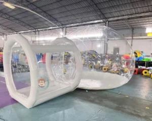 Inflatable Transparent Tent White Inflatable Tent with Balloon Bubble Tent
