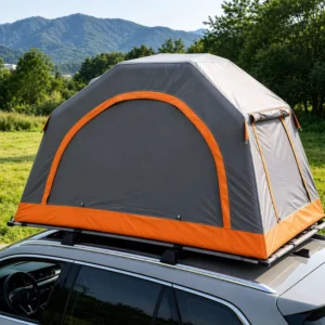 Inflatable Waterproof Foldable Car Roof Top Tent, Quick Set Up