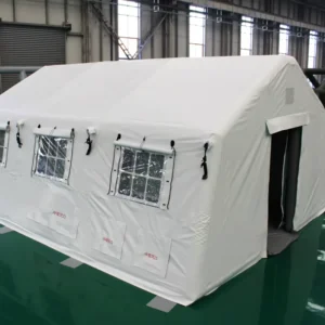 Inflatable Waterproof PVC Medical Tent Temporary Isolation Hospital Glamping Emergency Shelter Quick Automatic Opening