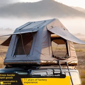 Inflatable Waterproof Portable Car Rooftop Tent with Sun Shelter