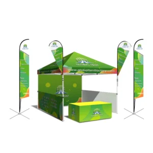 Instant Custom Event 3x6M Marquee Pop-Up Shelter Aluminium Folding Gazebo Canopy Trade Show Tent