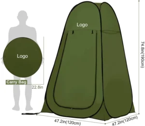 Instant Outdoor Shower Automatic Tents Camping Toilet Changing Room Rain Shelter Pop up Privacy Shower Tent