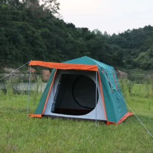 Instant Pop up Camping Tent Easy Setup Automatic Hydraulic Water Resistant with Rain Fly Portable Lightweight Great for Outdoor