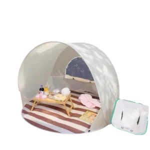 Instant Pop up Camping Tent UPF 50+ Sun Protection 3 4 Person Waterproof Beach Shelter