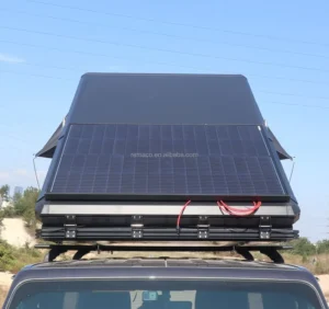 Insulated Hard Shell Aluminum Pole Ladder 4×4 Wedge Car Rooftop Tent Supplier
