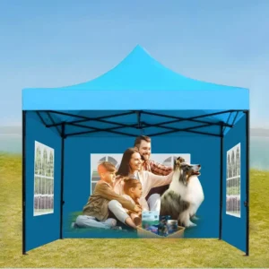 Iron Frame Waterproof Durable Double Layer Squarestretch tents for events PVC Cover for Outdoor All Seasons